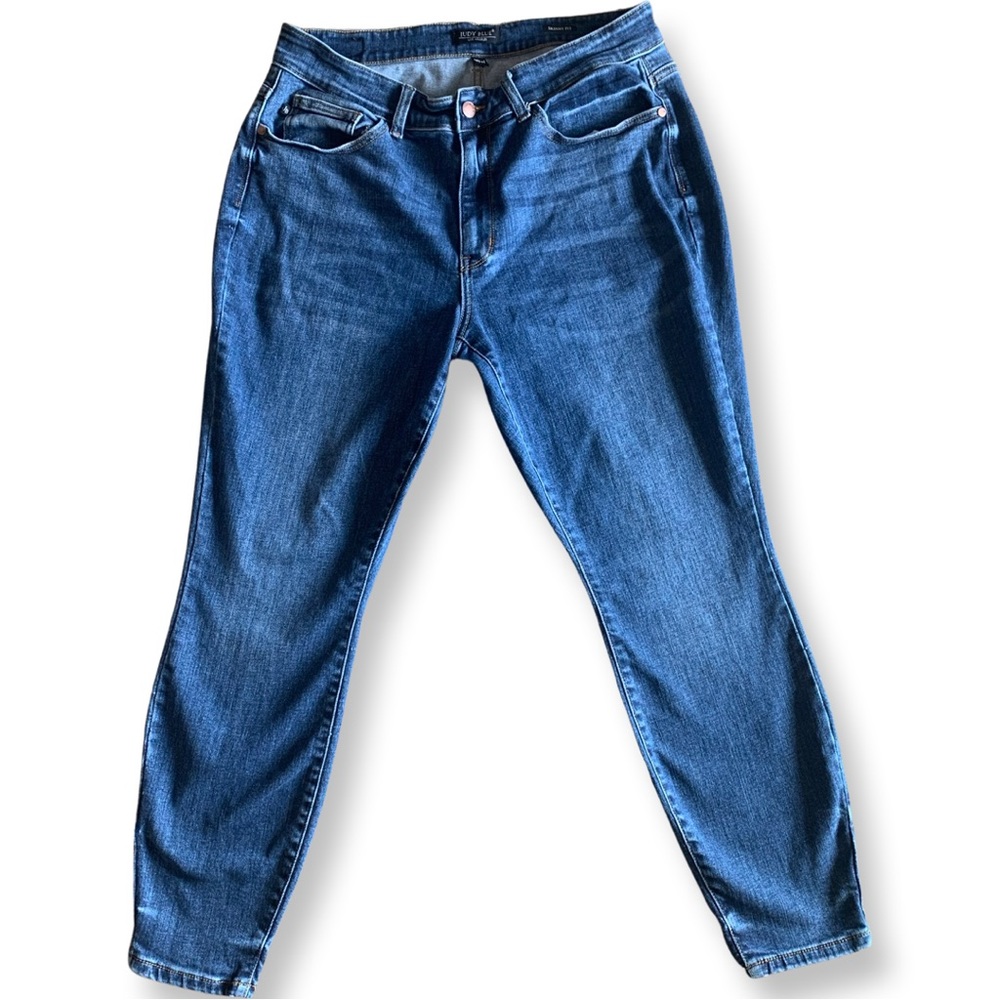 Judy Blue Womens Denim Blue Jeans Skinny Fit 16W